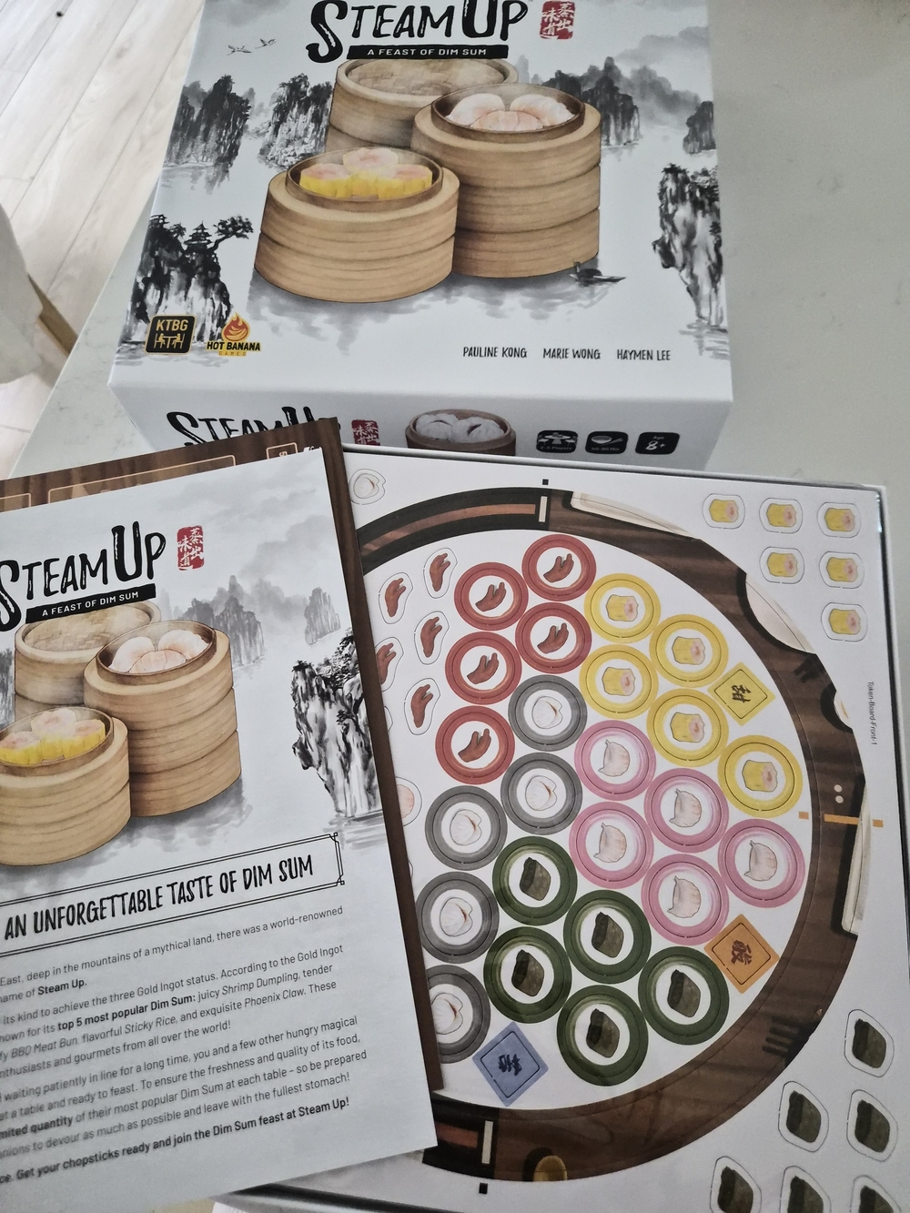 Steam Up Board Game - Dim Sum Feast